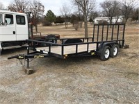 2012 Big Tex Single Wheel Tandem Axle Trailer