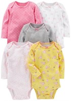 Simple Joys by Carter's Baby Girls' 6-9M 5-Pack