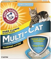 ARM & HAMMER Multi-Cat Litter, Superior Odour