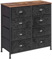 SONGMICS Rustic Vertical Dresser Drawer, Storage