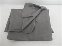 Basics Polyester-Shower Curtain Grey - 183 x 183