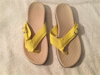New Size 36 Vionics Style Sandals-Yellow