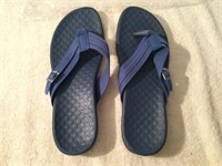 New Size 40 Vionics Style Sandals-Blue