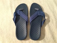 New Size 38 Vionics Style Sandals-Blue
