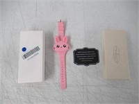 "Used" Kids Watch,Girls Digital Watch-Cute Rabbit
