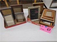 Misc. Picture Frames- Two Flats