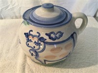 M.A.Hadley Pottery Covered Bean Pot