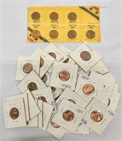 43 Collectable Pennies