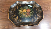 TOLEWARE PAINTED TRAY