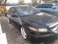 2007 Acura TL Base Rebuilt title