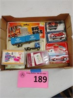 Toy Cars And Cards -Flat