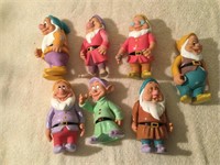 Vintage 6" Seven Dwarfs