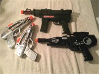 Vintage 1990s Battery Powered Guns/Space Weapons