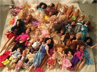Over 40 Vintage Barbies and Others