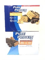 2 Pack of Pure Protein Bars, Peanut Butter and