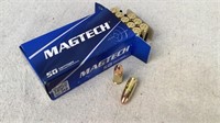 (50)Magtech 115gr 9mm Luger FMJ Ammo