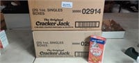 2 cases of Cracker Jack's 50 Boxes Dec20