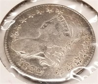 1822 Bust Half F-Cleaned