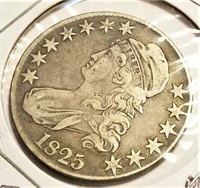 1825 Bust Half F