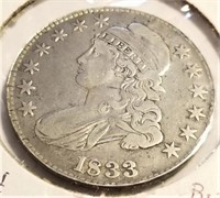 1833 Bust Half F-Cleaned