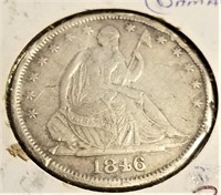 1846-O Half Dollar Damage (Possible Counterfeit?)