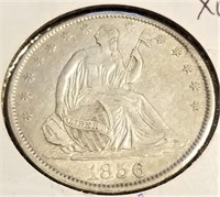 1856 Half Dollar XF