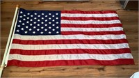 Nylon 50 Star American Flag