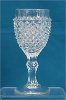 Early Pressed Glass "Sawtooth" Egg Cup