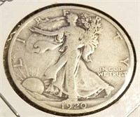 1920-D Half Dollar VG