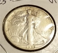 1923-S Half Dollar VF