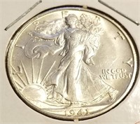 1941-S Half Dollar BU