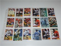18 Various Football Cards Rice Smith ++
