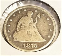 1875-P Twenty Cent G