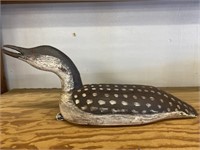 Wooden Goose Decoy 25x10x8