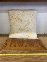 Throw Pillow, Scrap Book