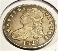 1827 Half Dollar VF
