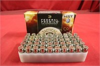 Ammo 9mm +P 50 Rounds Federal Premium 124 Gr. HST