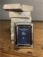 7 Silver Plated 2x3 Picture Frames