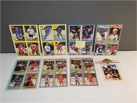 Lot of 8 Uncut Hockey Cards & Master Photo
