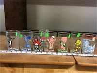 8 Warner Brothers Character Glasses