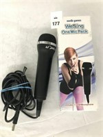 NORDIC GAMES WE SING ONE MIC PACK USB MICROPHONE
