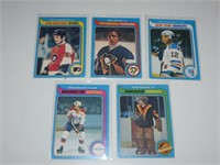 5 1979 80 OPC Hockey Cards RC