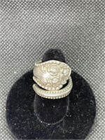 Beautiful Sterling Silver 12.3 Grams Spoon Ring