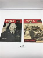 Lot of 2 - 1945 WWII Yank Magazine