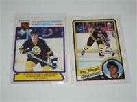 2 OPC Ray Bourque Hockey Cards