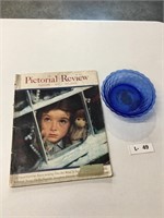 Shirley Temple Bowl 1935 Pictorial Review mag