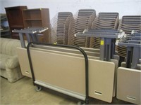 Folding tables (CART NOT INCLUDED)