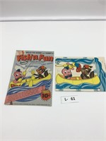 Vintage Fish'n Fun Punch out Toy