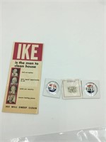 1950's Ike Political Lot