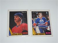 1987 88 OPC Hockey Rookie Cards McSorley & Richer